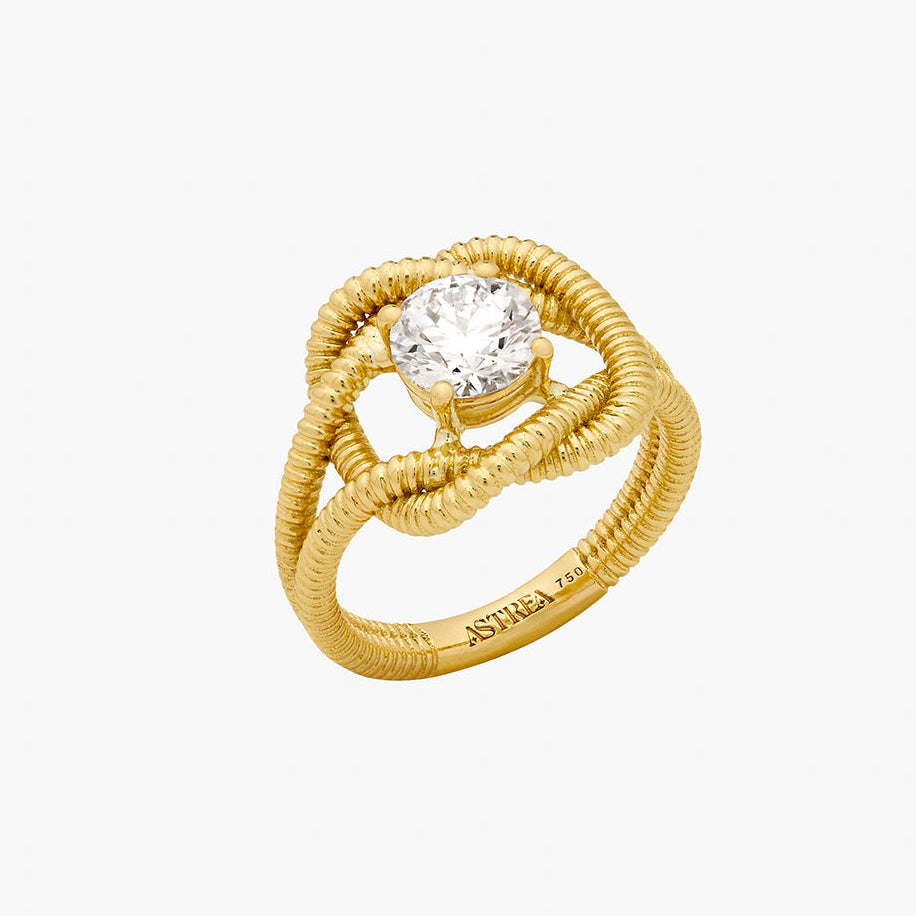 Bague d'amitié en diamant