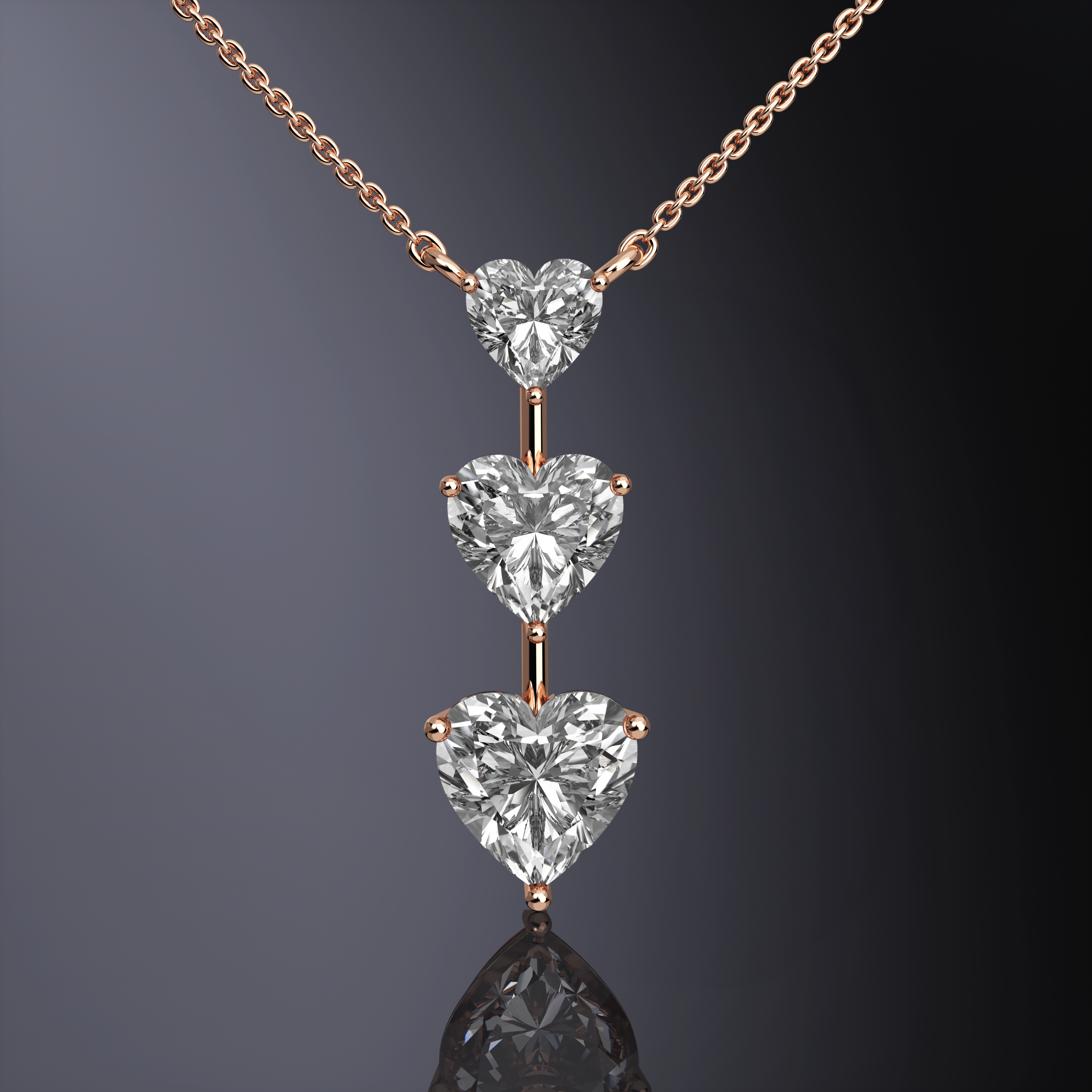 Heart Trilogy Pendant