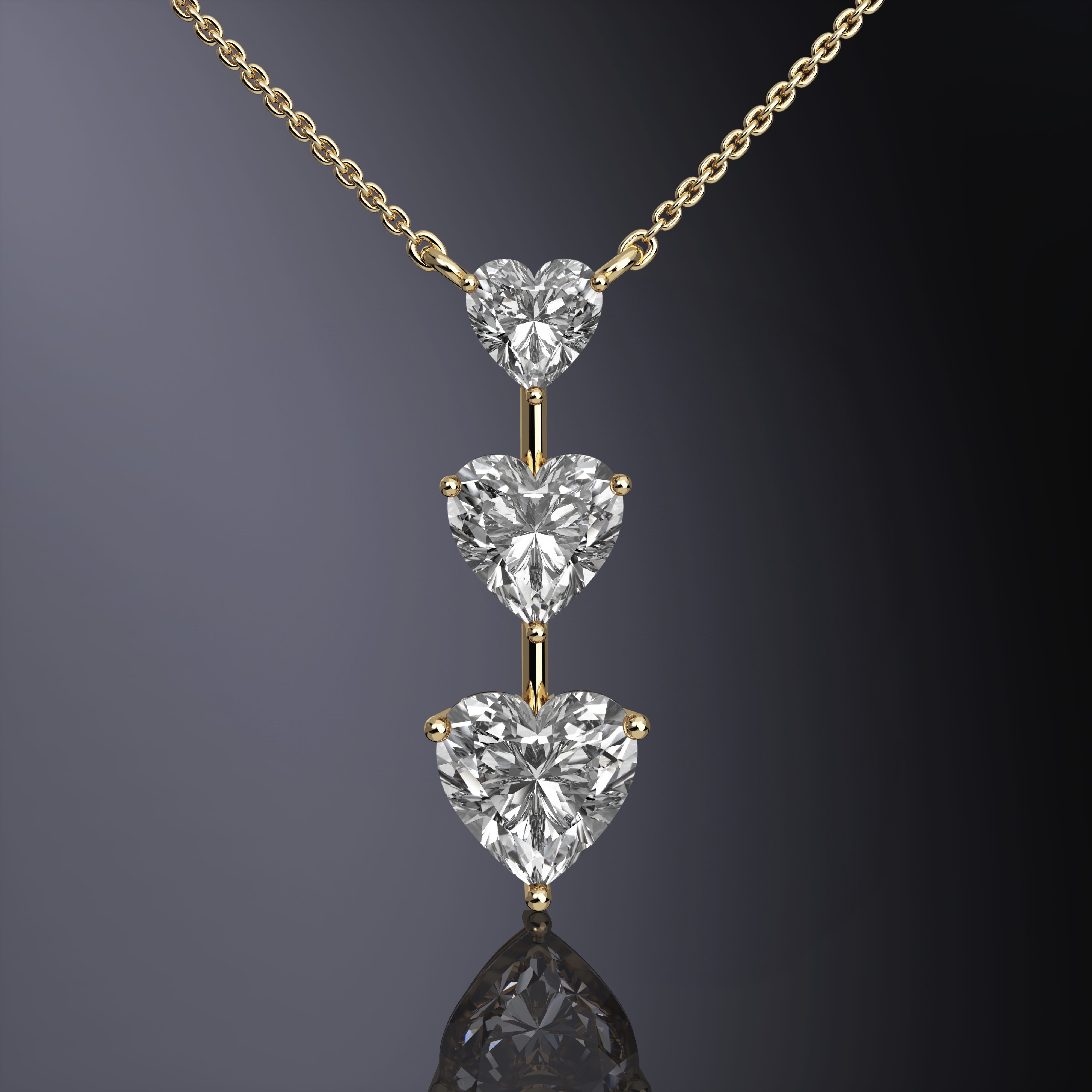 Heart Trilogy Pendant