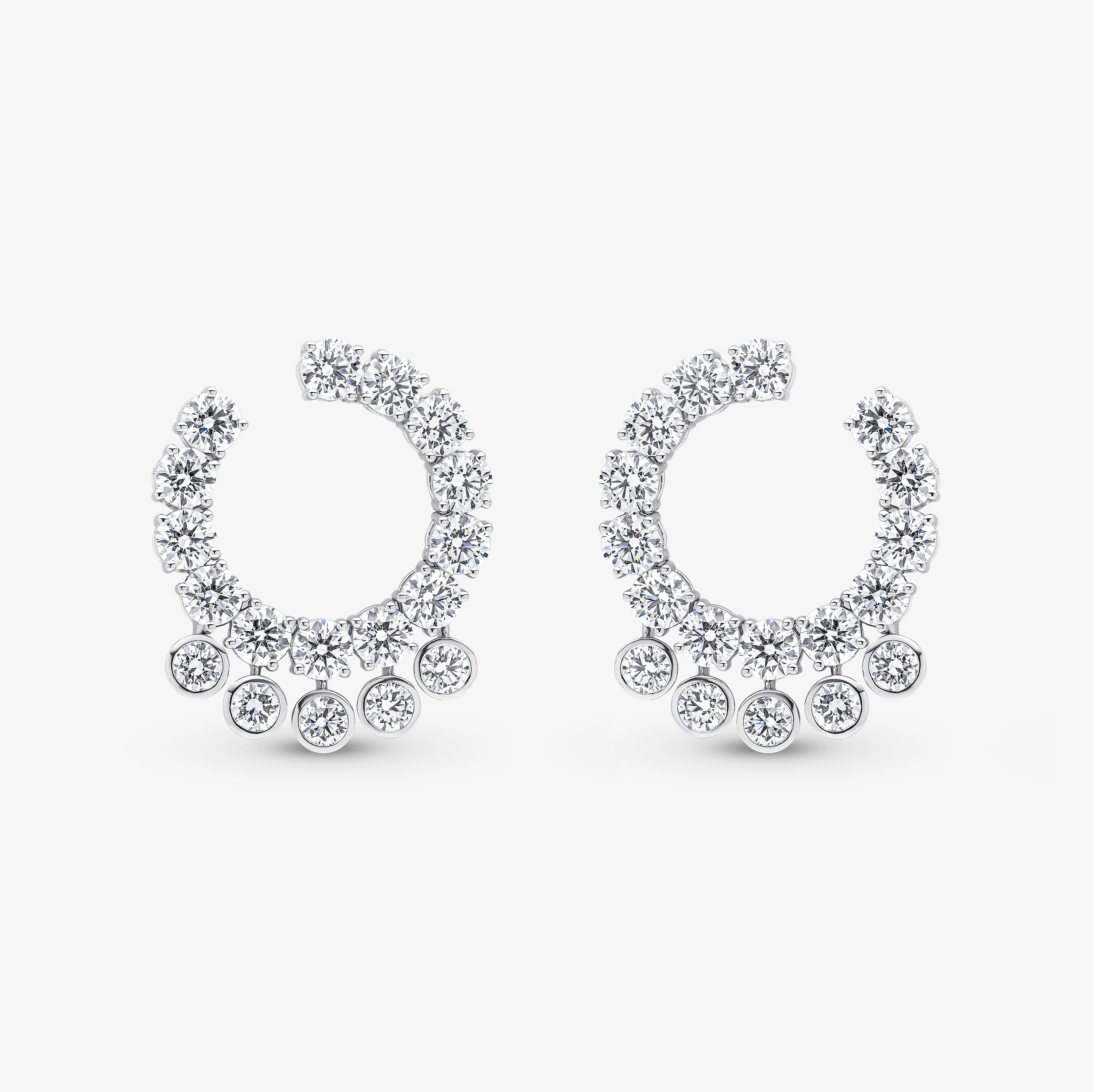 Boucles d'oreilles créoles Seven Life
