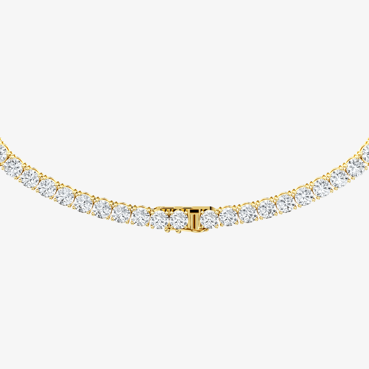 The Ultimate Tennis Necklace Yellow Gold 50