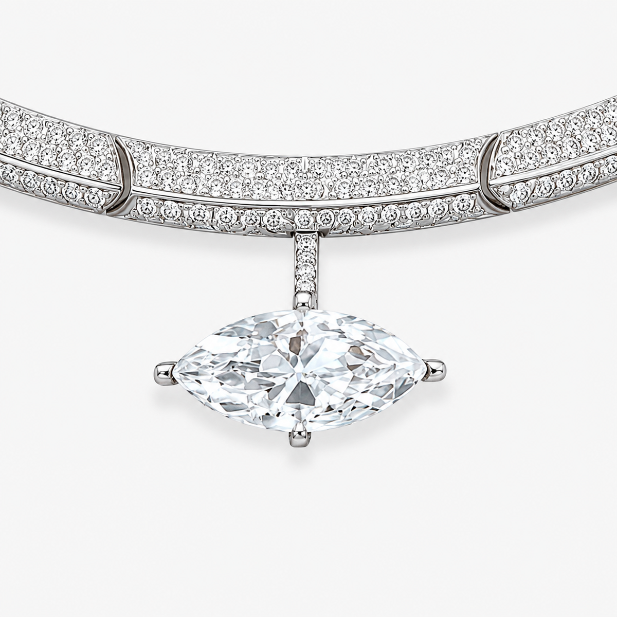 Manhattan Marquise Diamond Torque