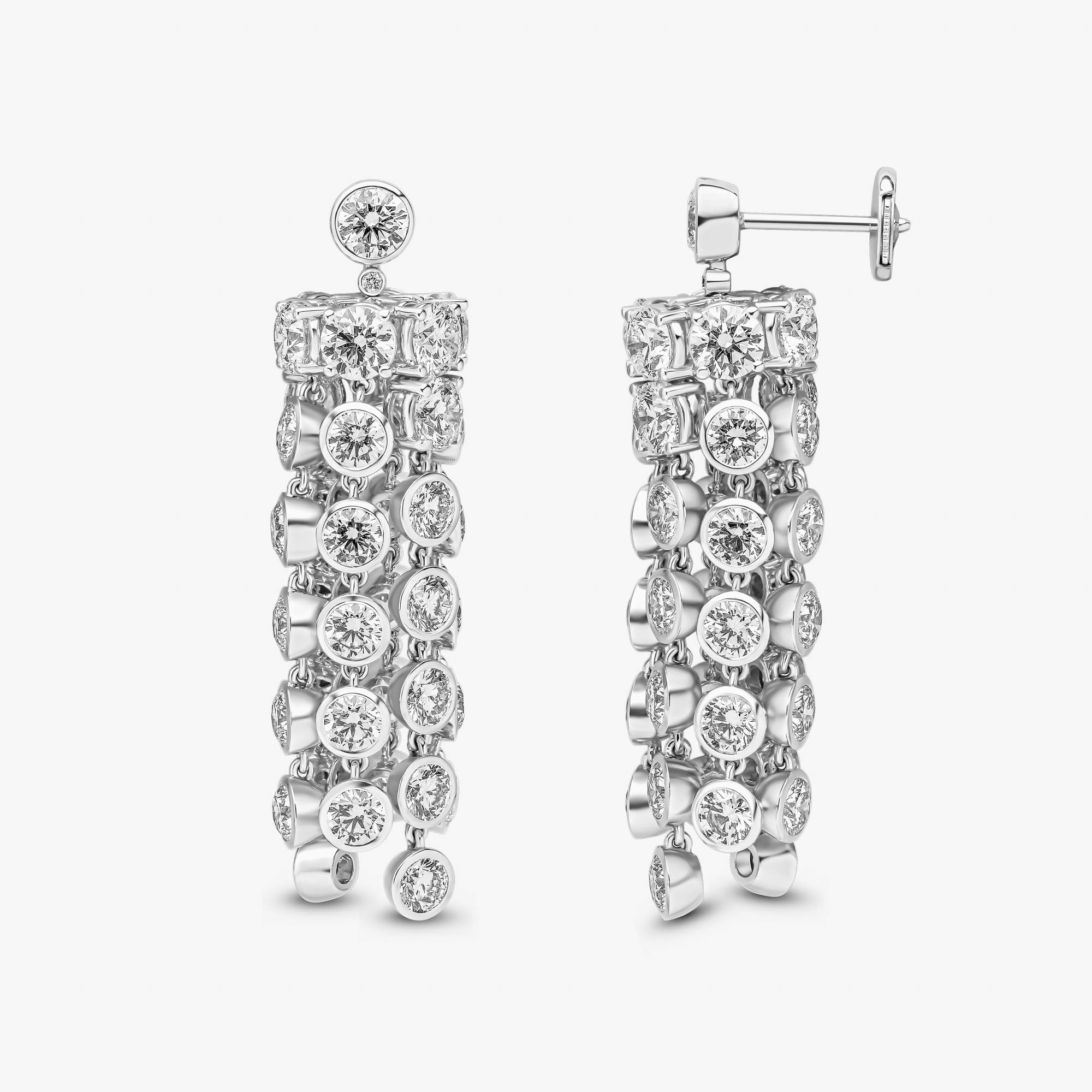 Pompom Drop Earrings