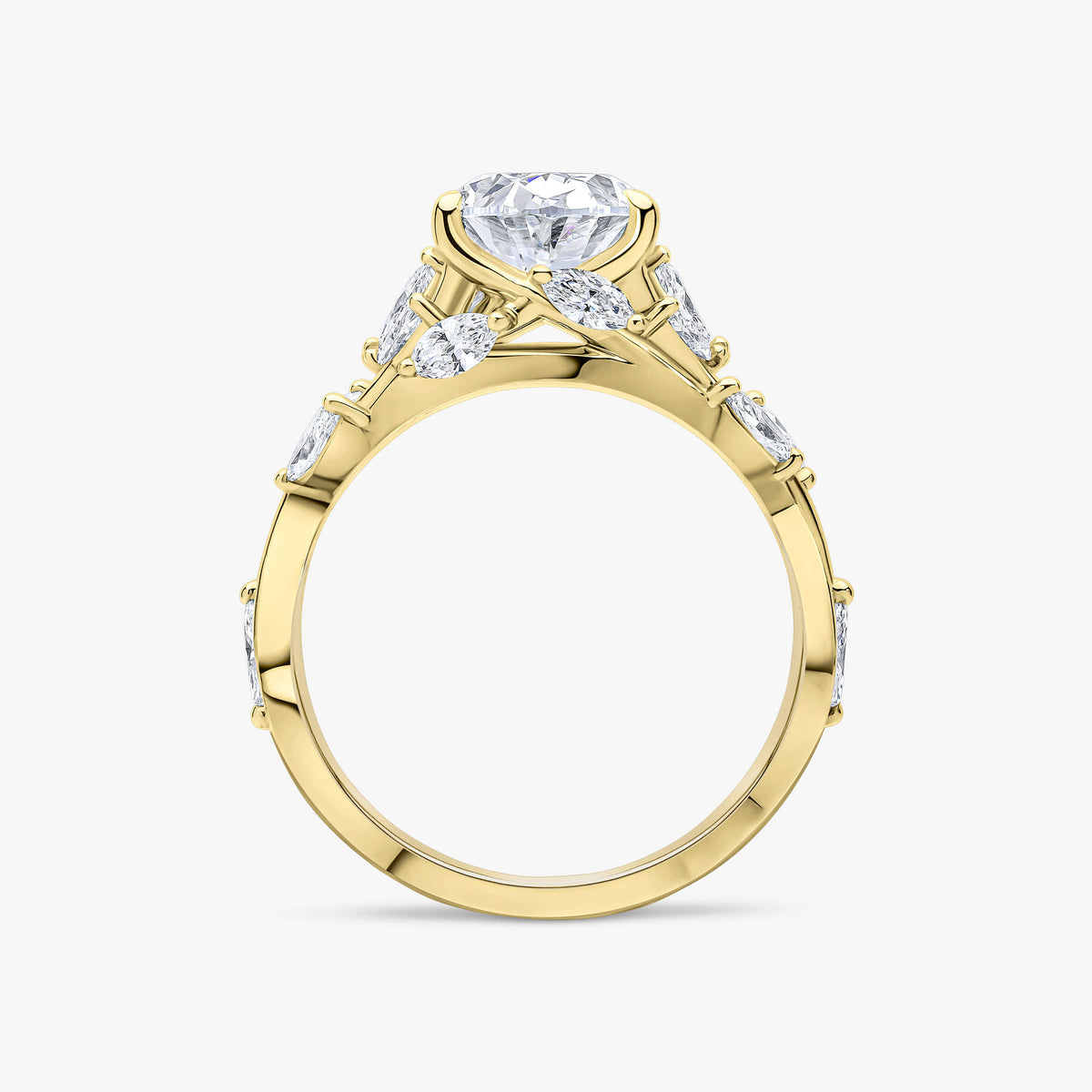 The Grand Oval & Marquise Multi Stone Ring 23