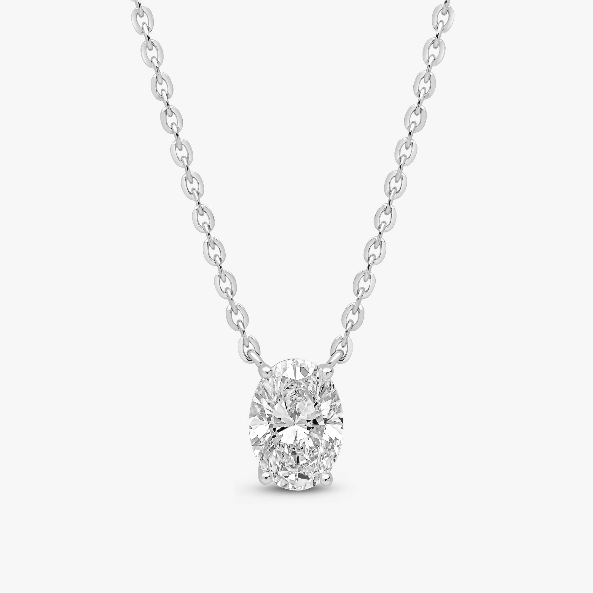 Oval Cut Pendant 17