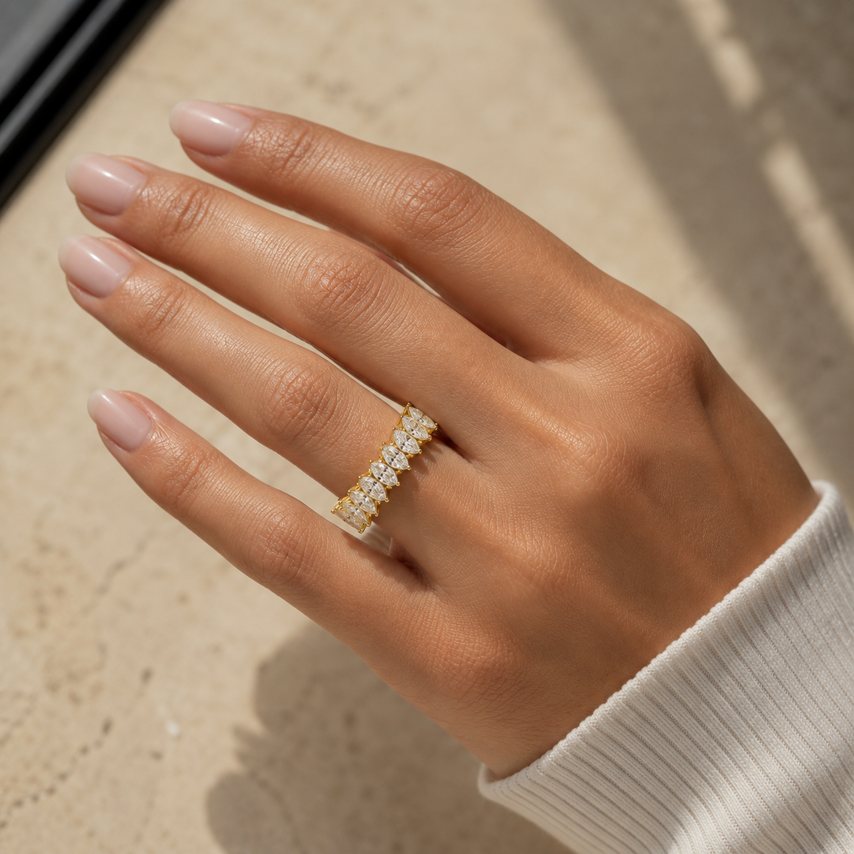 Marquise Eternity Ring 3