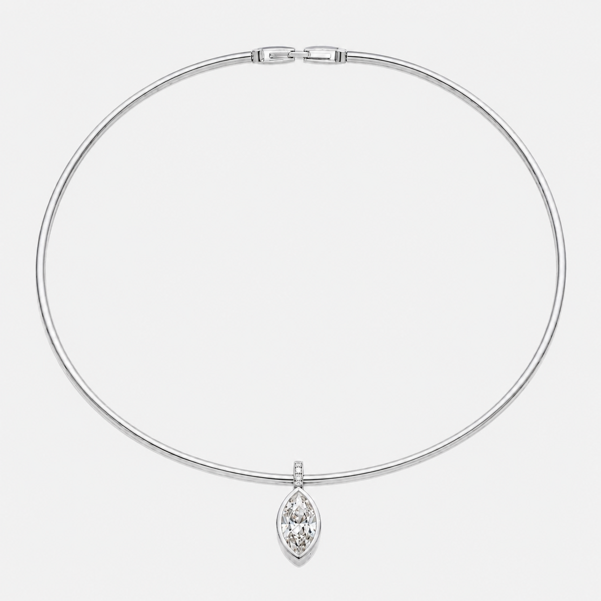 Marquise Bezel Diamond Choker