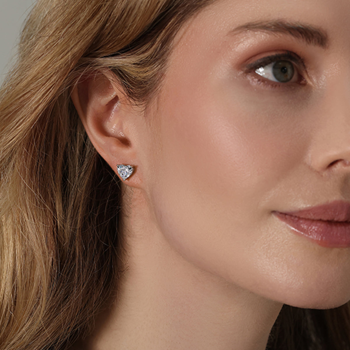 Heart Studs