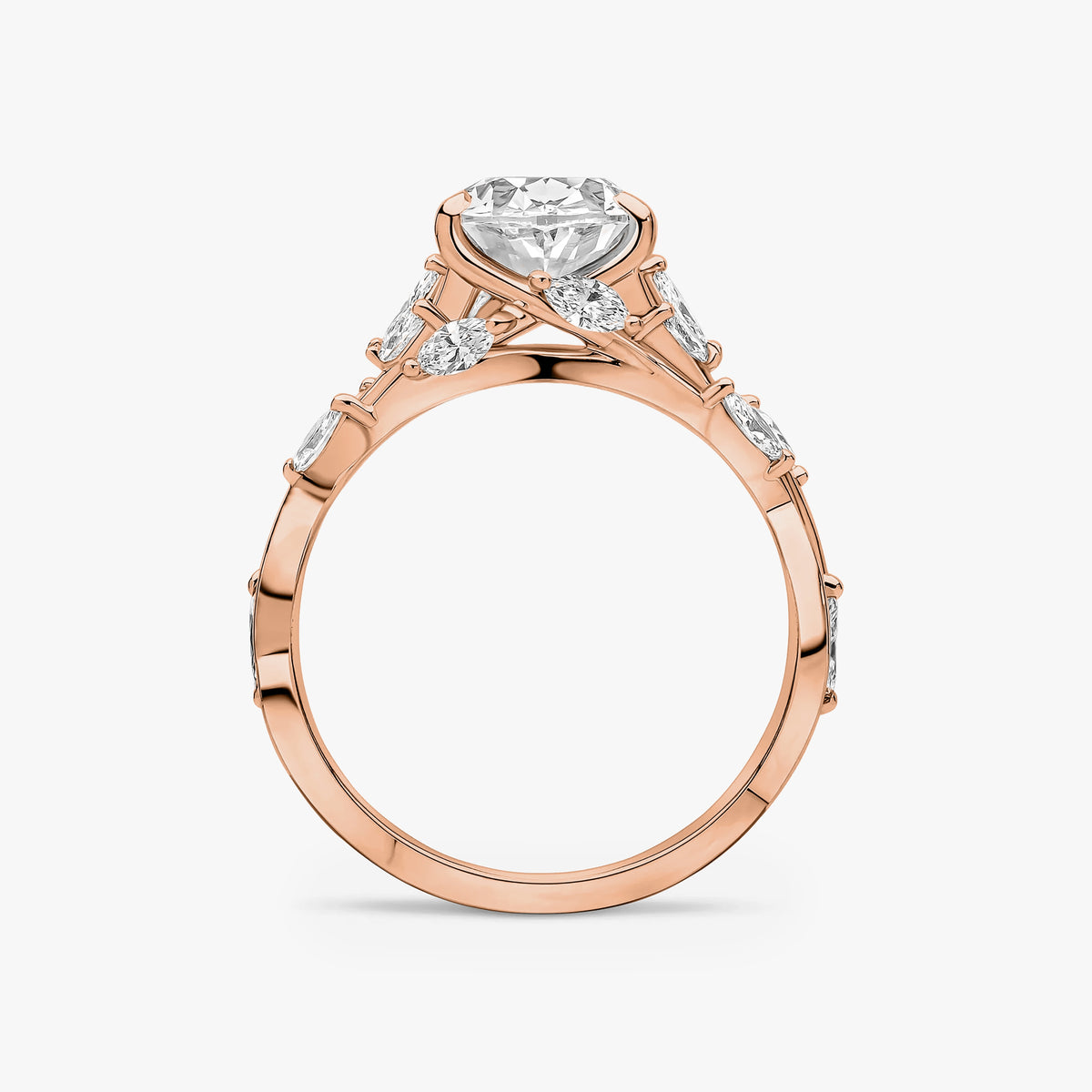 The Grand Oval & Marquise Multi Stone Ring 130