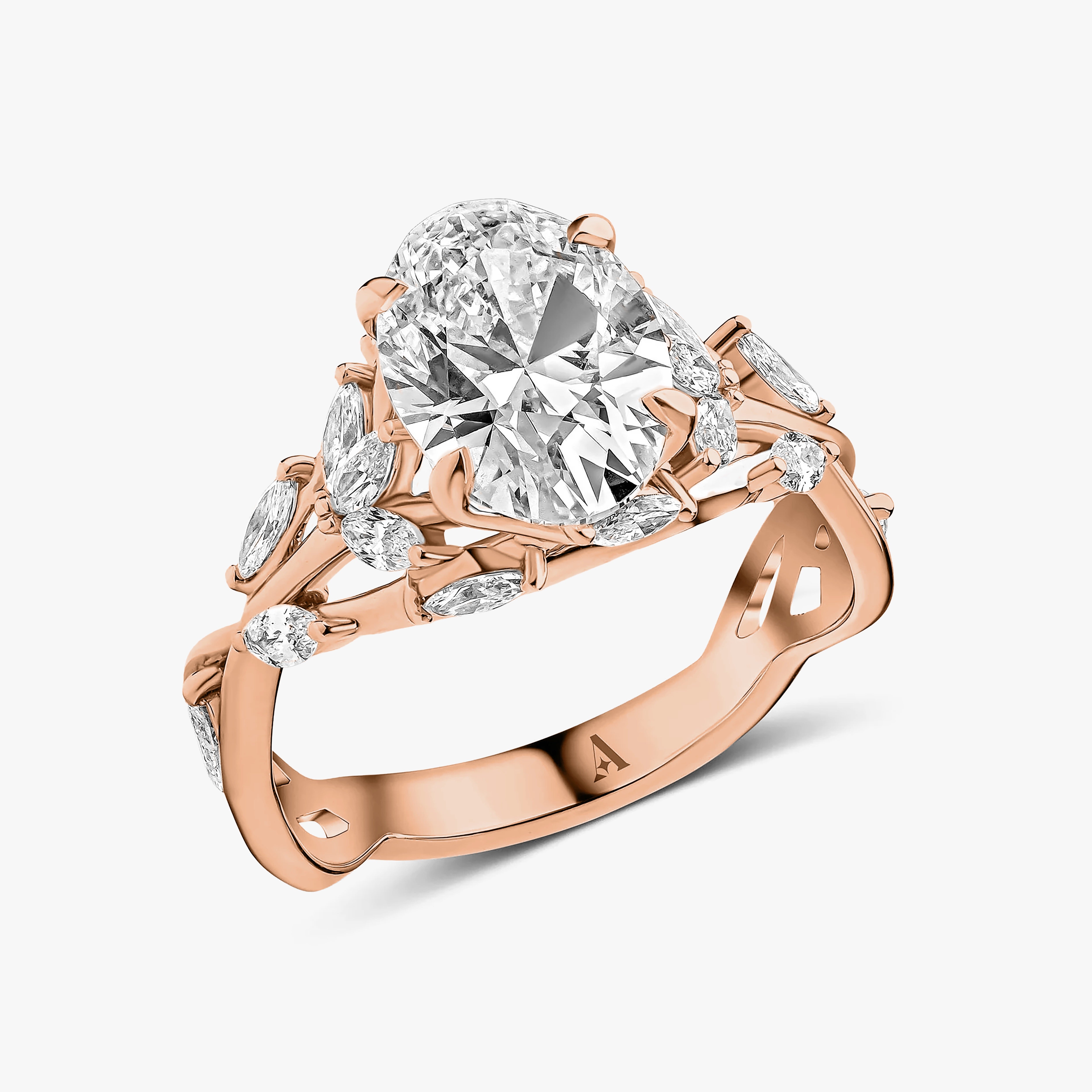 The Grand Oval & Marquise Multi Stone Ring 131