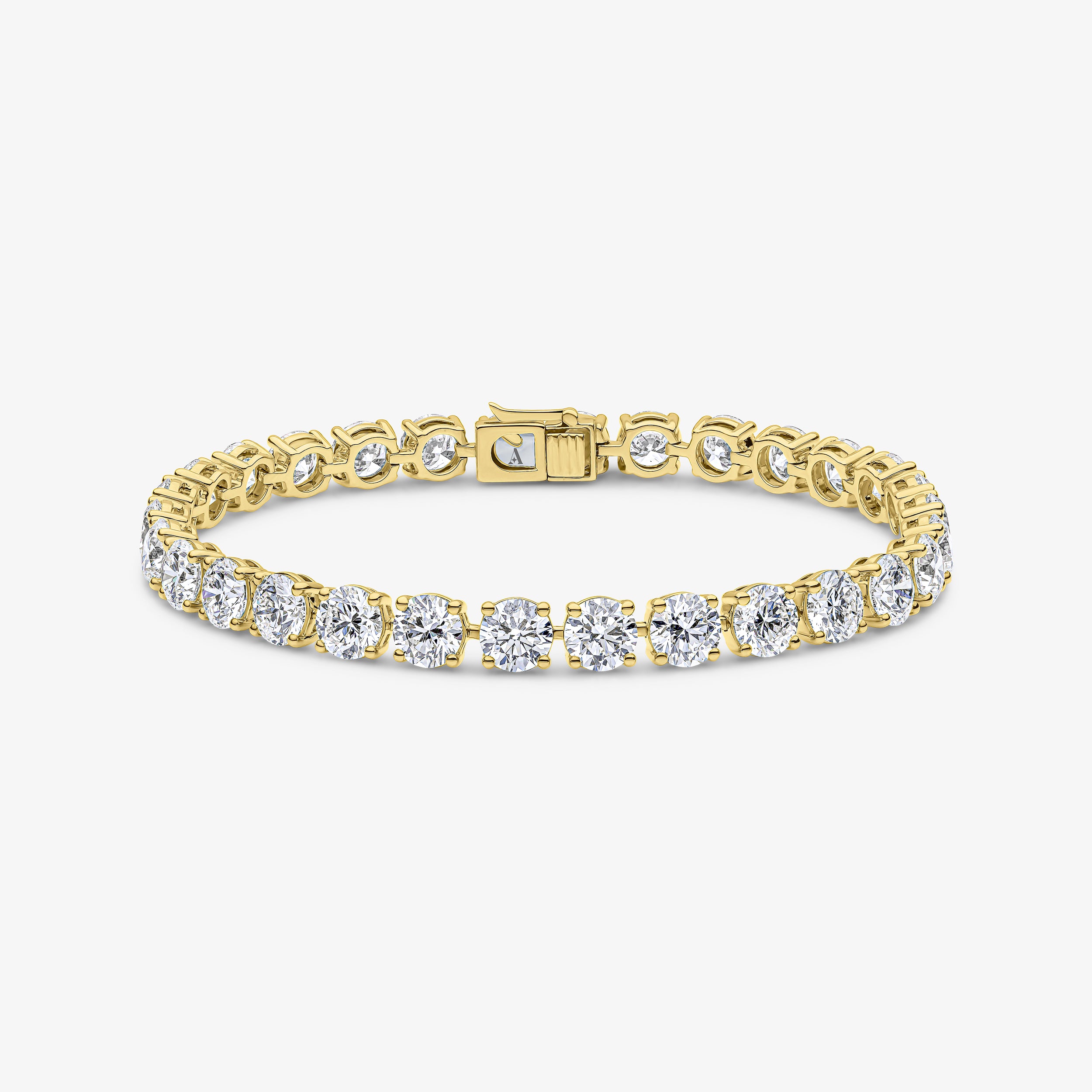 Round Brilliant Cut Tennis Bracelet