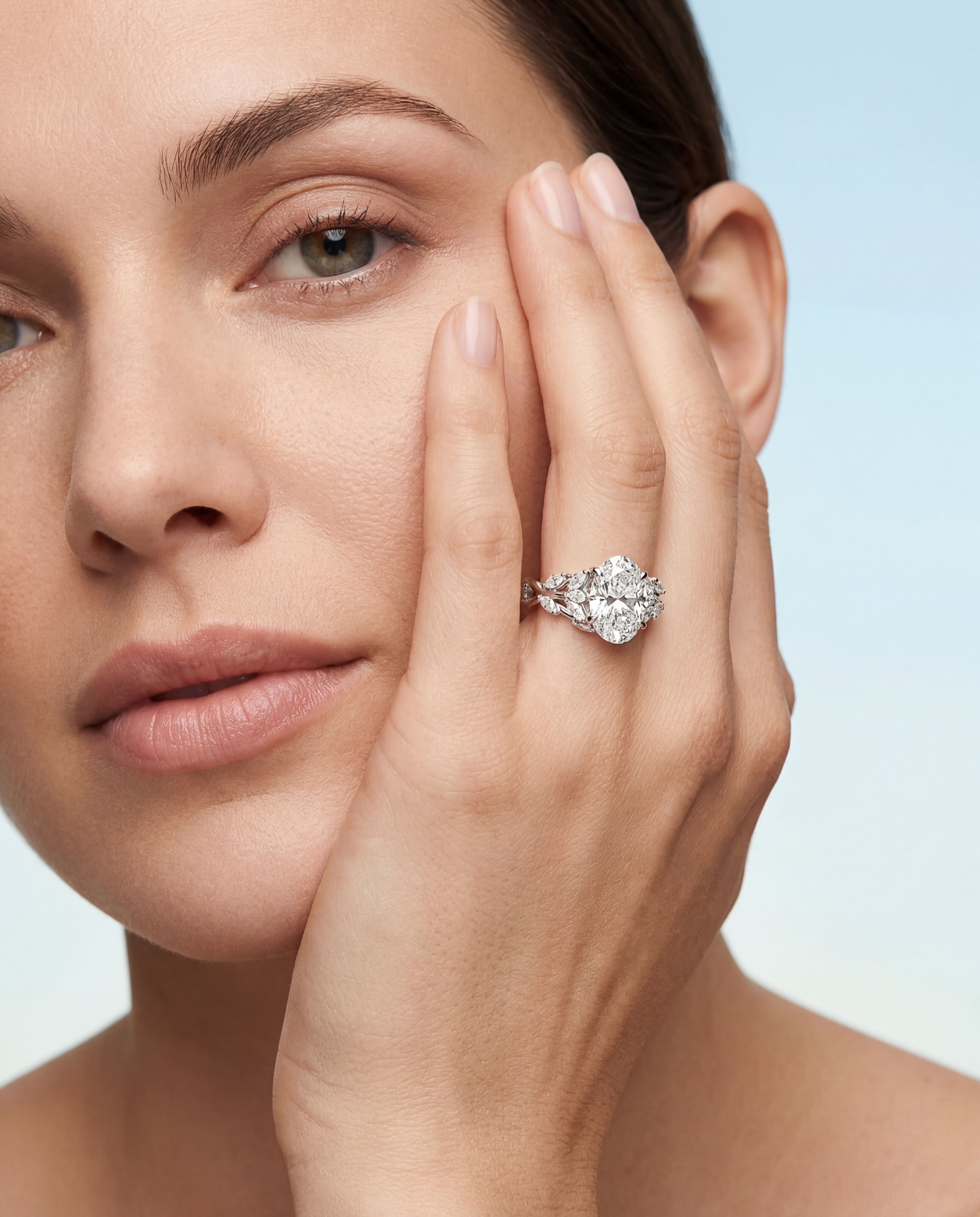 The Grand Oval & Marquise Multi Stone Ring 132
