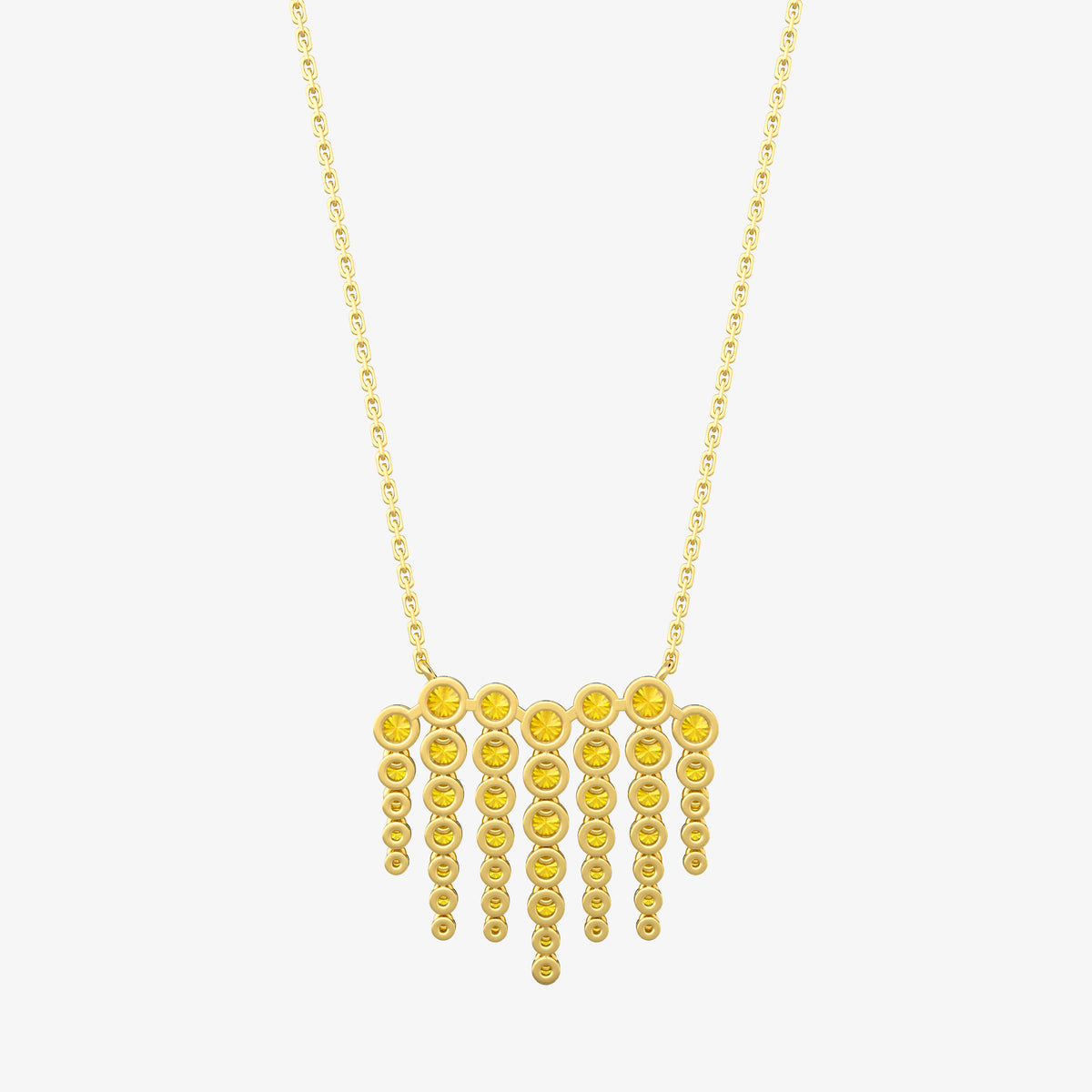 Yellow Diamond Heart Of The City Pendant Yellow gold 2